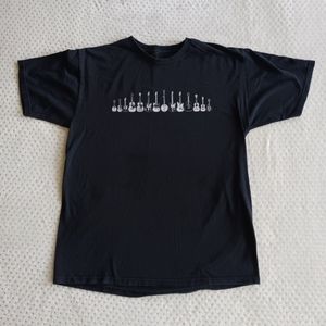 Black Graphic Short Sleeve Tee